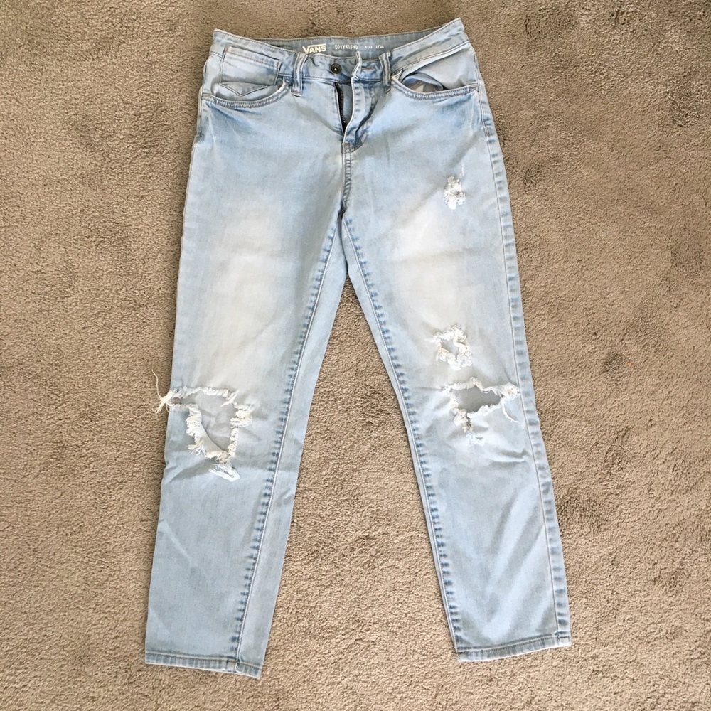 👚 Vans Ripped Boyfriend Jeans | Size 26
